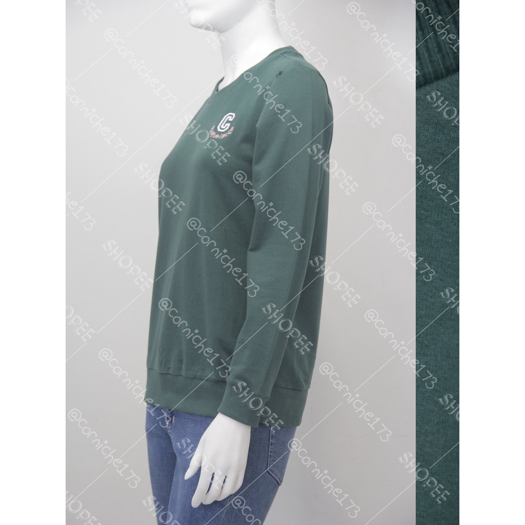 Corniche Febri Sweatshirt Hijau - TM231539