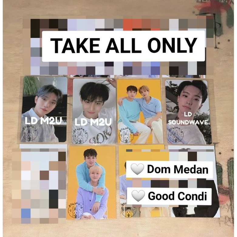 [ BOOKED ] SEVENTEEN GYUDIOR MINGYU WONWOO MINWON LD M2U HOSHI JOSHUA