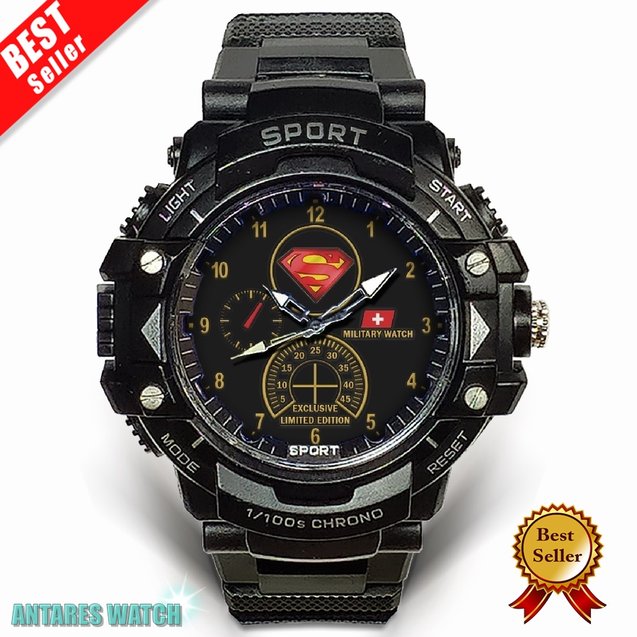 (Exclusive) Jam Tangan (LE) - SUPERMAN (Awesome)