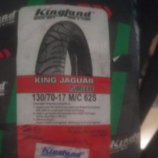 Ban tubles  murah kingland uk 130/70 ring 17