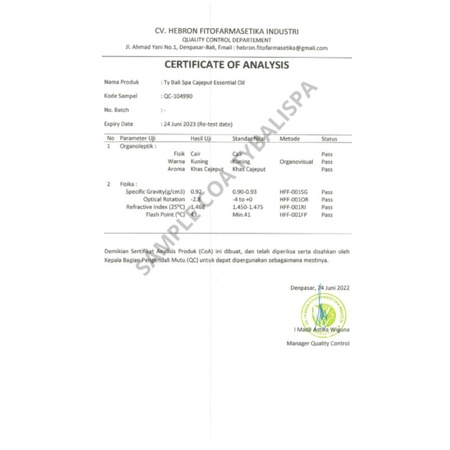 Pengharum ruangan minyak esensial oil burner / Aromaterapi Cajeput / Minyak Atsiri Kayu Putih