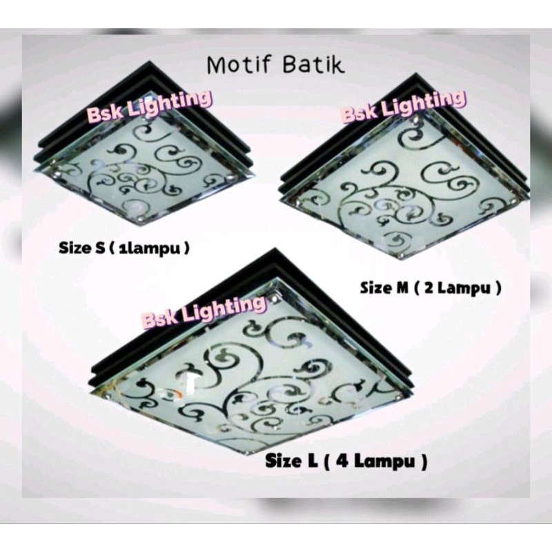 Lampu Hias Plafon Minimalis/Lampu plafon modern minimalis kotak