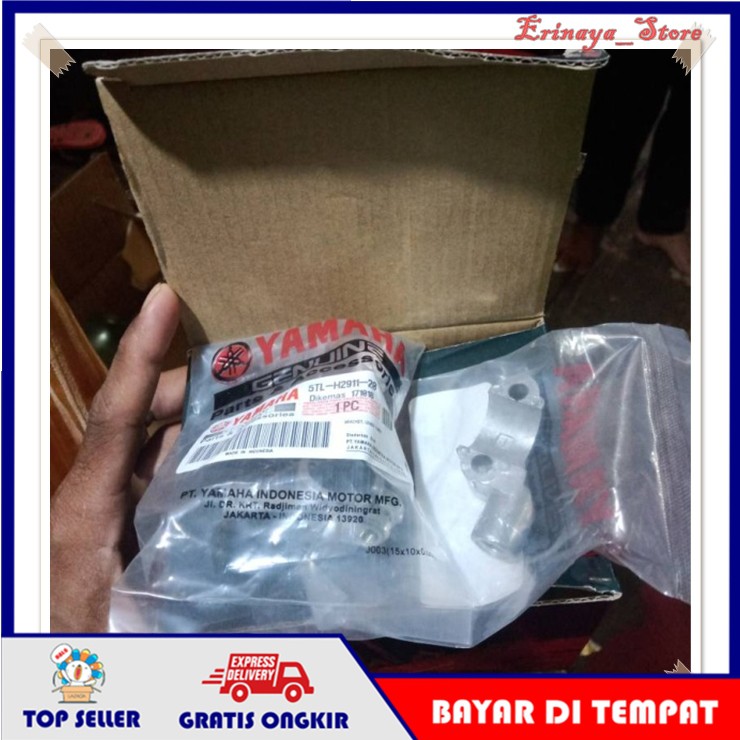 ORIGINAL YGP Dudukan Handle Spion Kiri Motor Yamaha Mio Sporty Smile Fino Nouvo Old Lama Karbu 5TL O