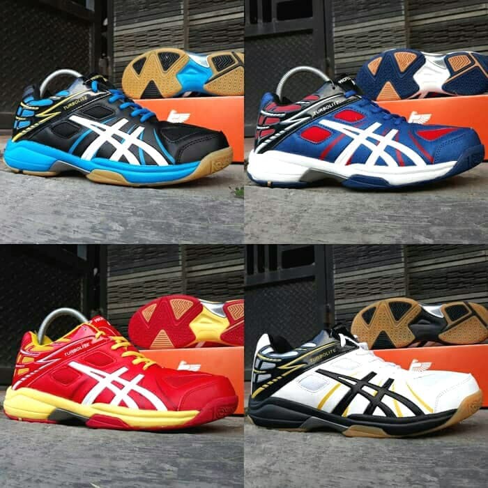 sepatu Badminton profesional Turbolite low / sepatu Volly - -