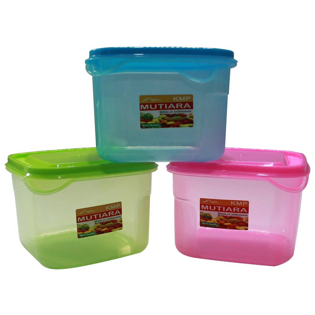 Toples Plastik Ukuran 500 ML 800 ML 1000 ML Zayn Tempat Cemilan Food Storage Wadah Makanan / Coklat