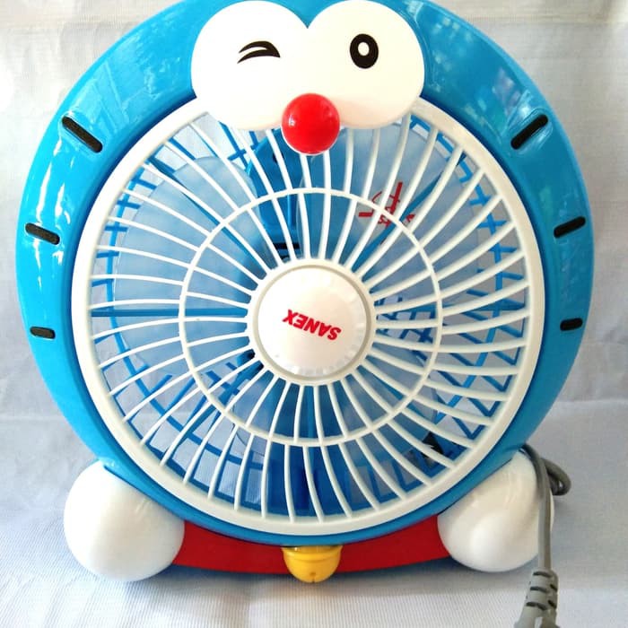 terlaris produk  sanex Kipas Angin Karakter DORAEMON 8 inch   bisa di pesan ya