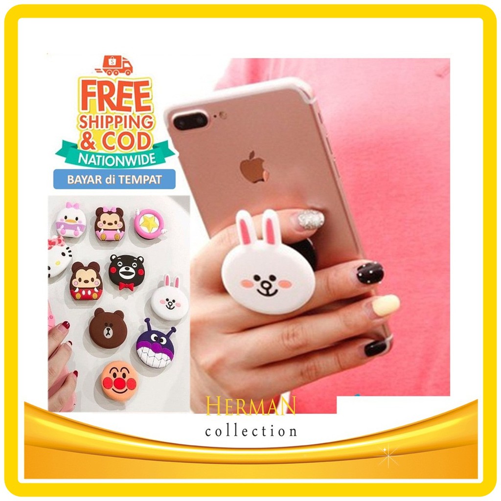 Popsocket 3D Karakter/ 3D Cartoon Popsockets/ Popsocket PVC Motif