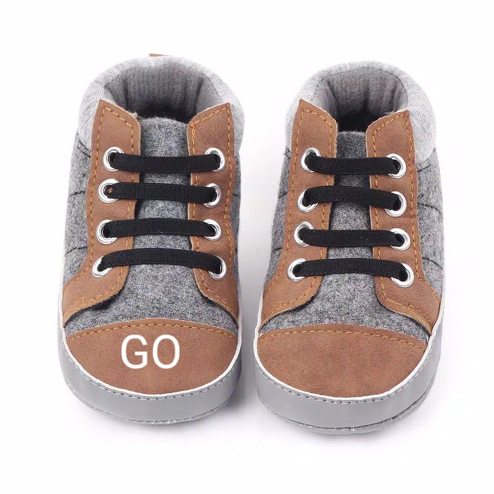 gos 2274 COBOY TIME Sepatu Anak Laki Sepatu Bayi Prewalker Shoes 0-18 bulan Import