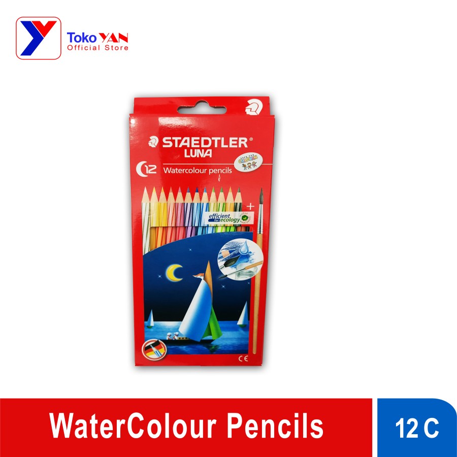 

Staedtler LUNA Aquarell Watercolour Pencils 137 C12 Panjang