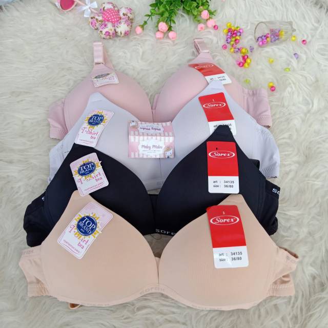 Tshirt Bra BH Tanpa Kawat Sorex 34135