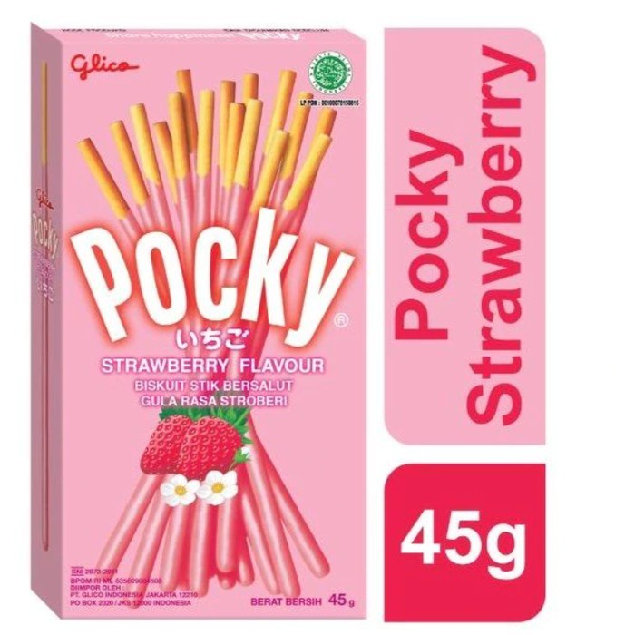 

POCKY STICK STRAWBERRY 45G