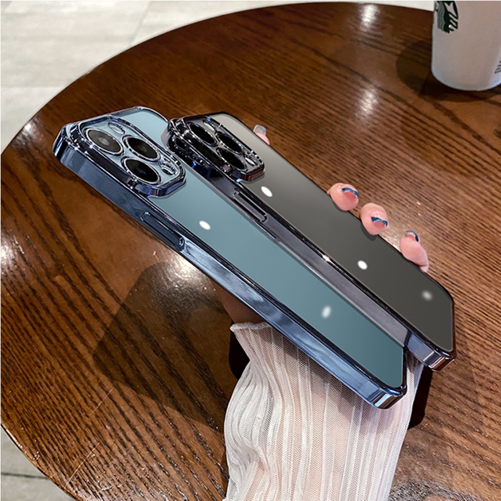 Soft Case Silikon Transparan Untuk iPhone 13 Pro MAX 12 Pro MAX 11 Pro MAX X XR XS MAX 6S 7 8 Plus SE 2020 11