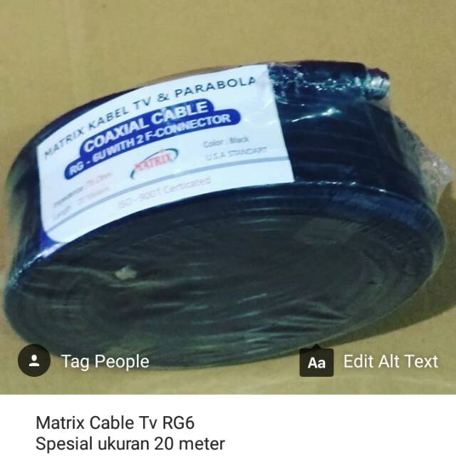 Kabel Matrix RG6 ukuran20