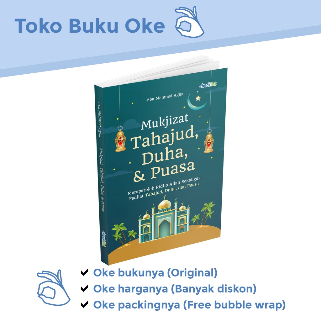 Buku Motivasi Inspirasi Islami Mukjizat Tahajud Duha Puasa