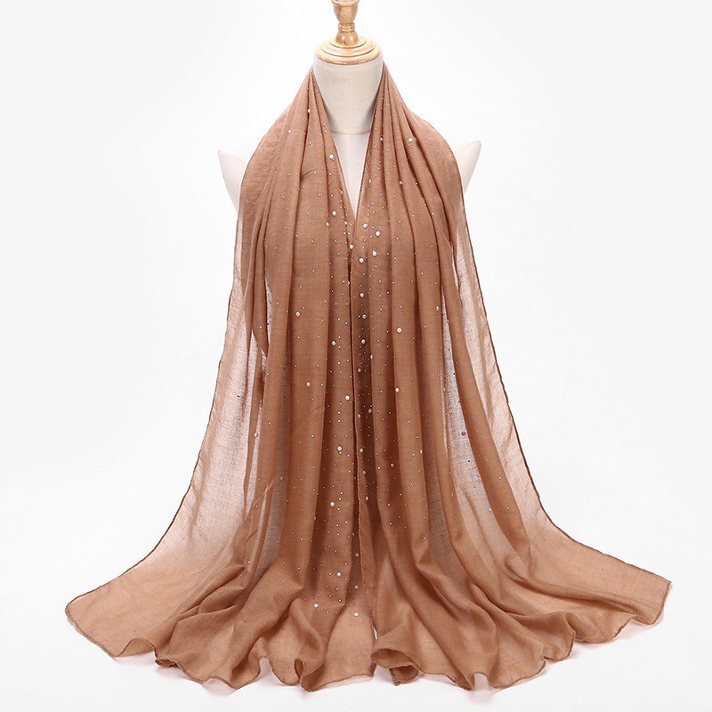 Hijab Mewah MS53 Katun TR Arabian shawl / Pashmina / jilbab Kerudung Muslim Fashion Scarf
