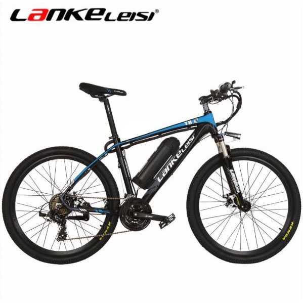 Lankeleisi Sepeda Elektrik MTB Smart Moped XINCHI 48V 10.4AH - T8-Black Blue