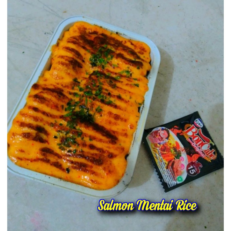 

Salmon Mentai Rice