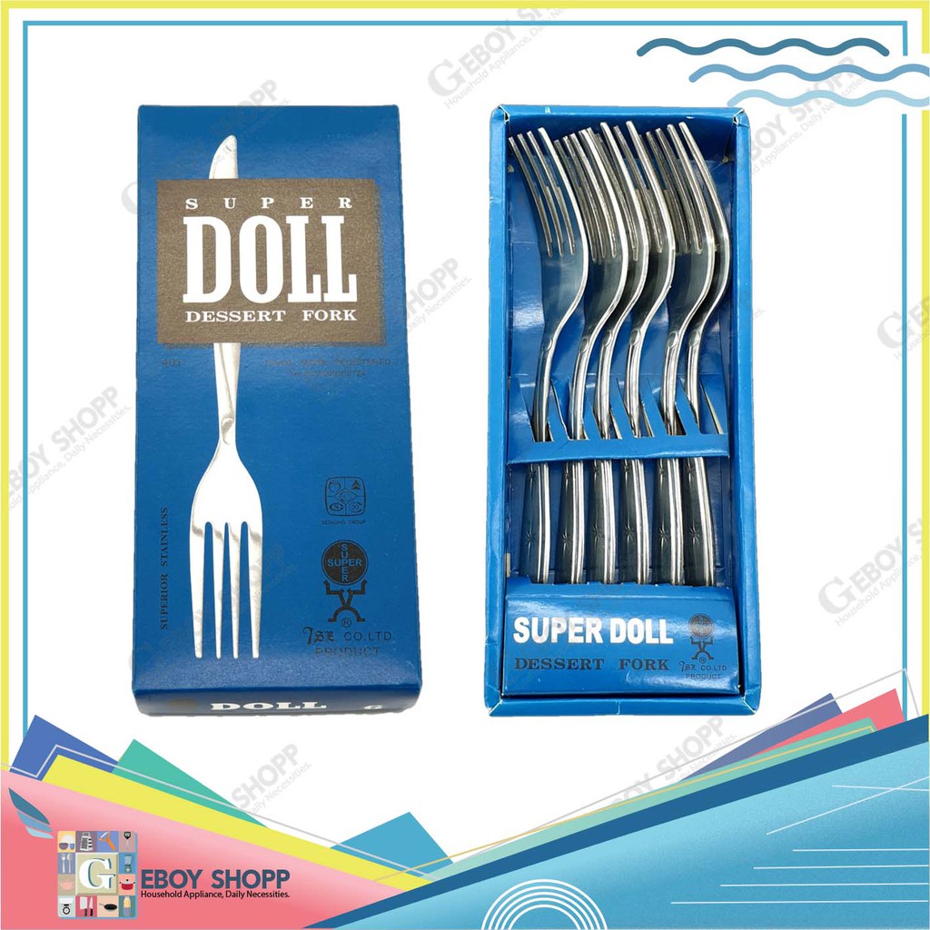 Garpu Makan Superdoll Stainless Steel | Shopee Indonesia