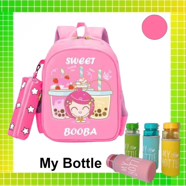 Tas Sekolah Anak Perempuan Umur 5 6 7 8 9 10 Tahun Tas Ransel Anak Sekolah Dasar Tas Anak Gimjin Mpt