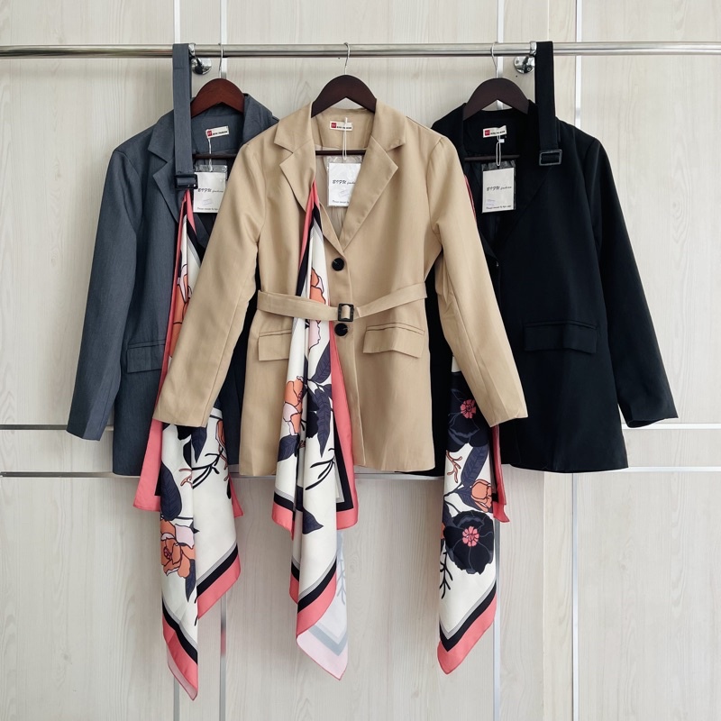 Blazer Wanita Import bkk Bangkok Blazer Selena
