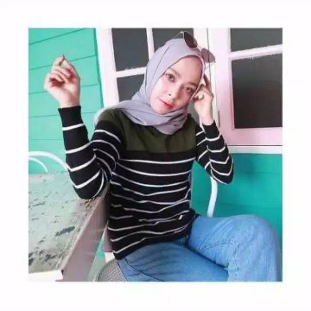 POPY STRIPE KNITT