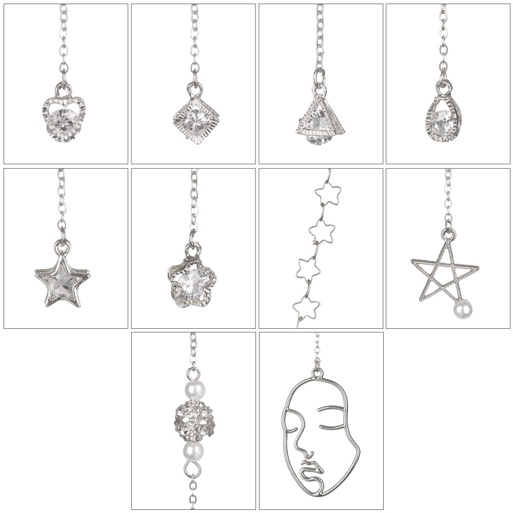 Strap Holder Kacamata Anti Slip Bahan Metal Untuk Pria / Wanita