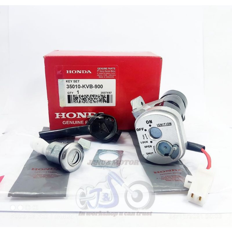 Kunci Kontak Set HONDA VARIO 110 CARBU OLD/LAMA 110 CW KVB-930 N50