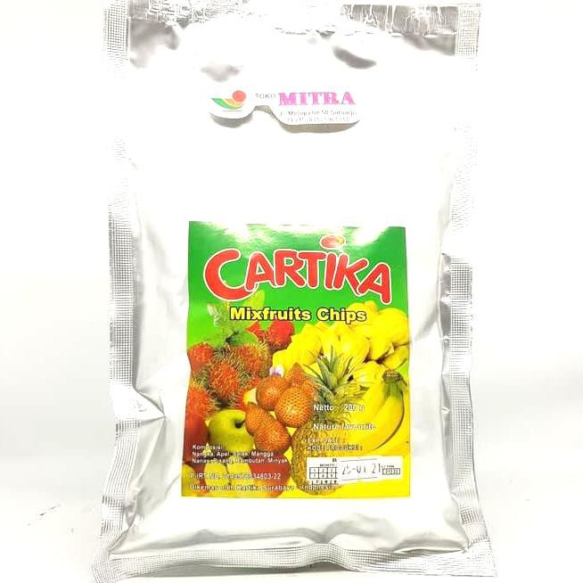 

Buruan Beli] Cartika Mixfruit Chips 200Gr | Keripik Kripik Aneka Buah Apel Rambutan