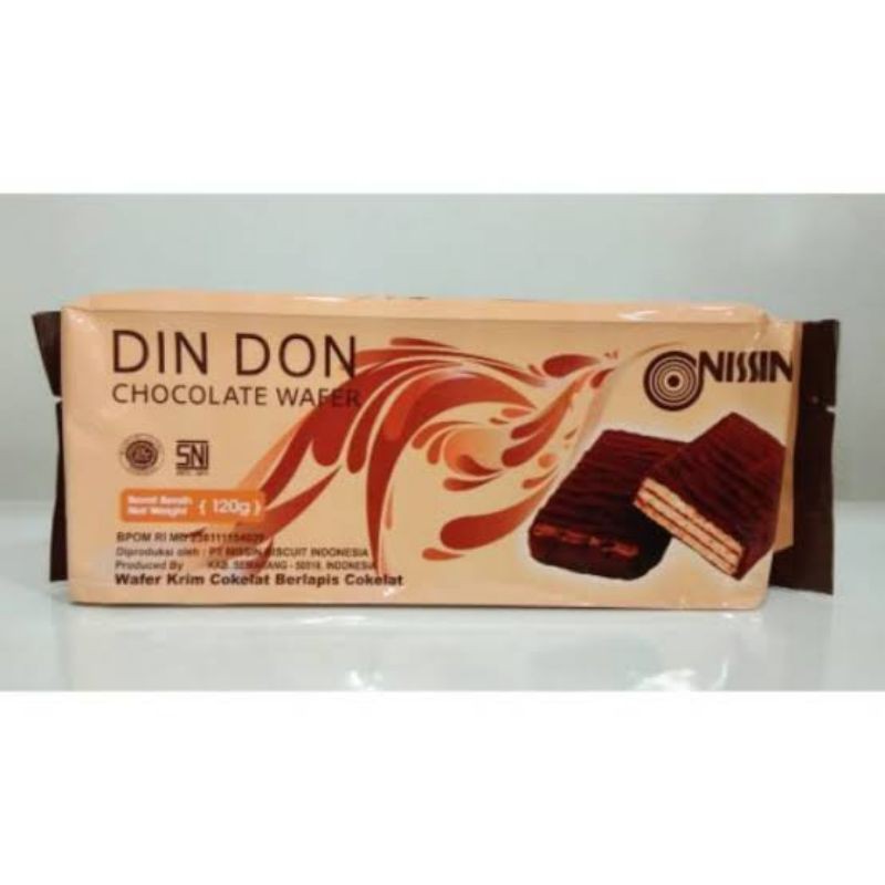 

Nissin Din Don chocolate wafer 120g