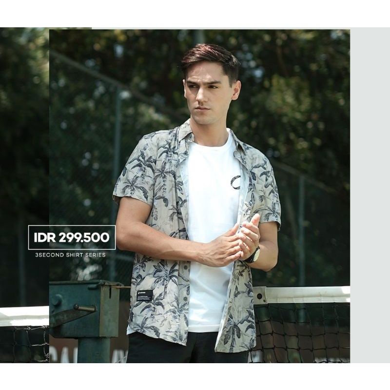 KEMEJA COWOK 3SECOND TERBARU ORIGINAL