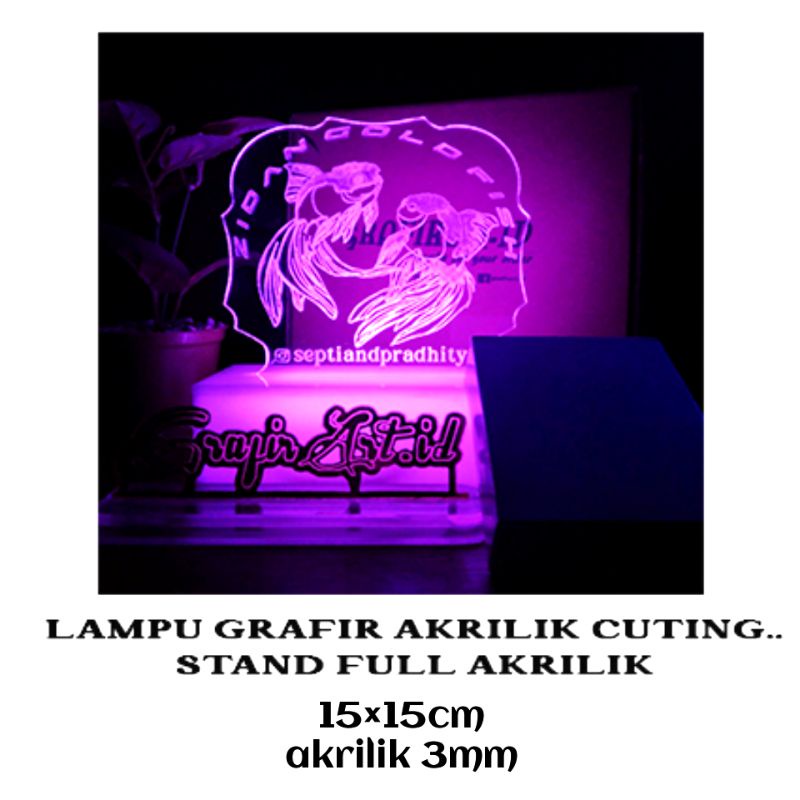 LAMPU HIAS GRAFIR AKRILIK