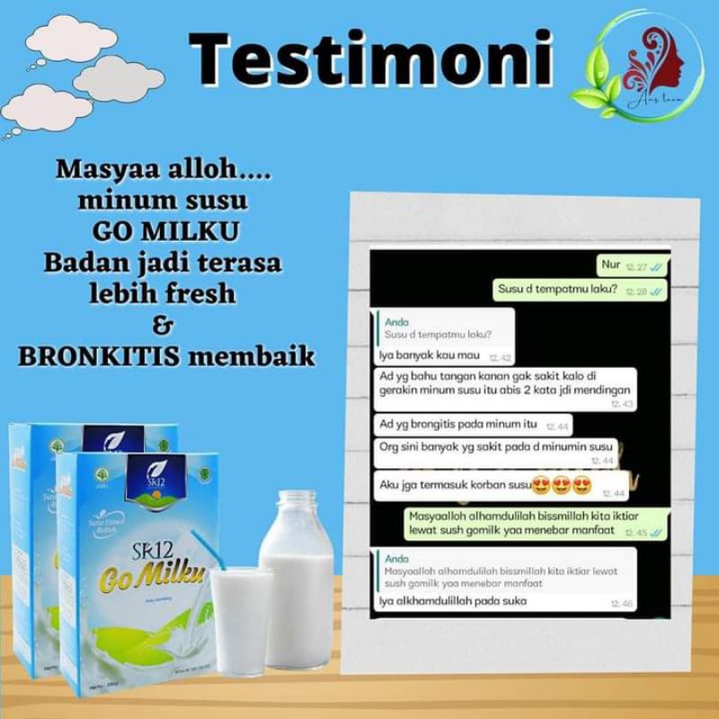 

GO MILKU SR12 600 gram HALAL Susu kambing etawa premium meningkatkan kesehatan