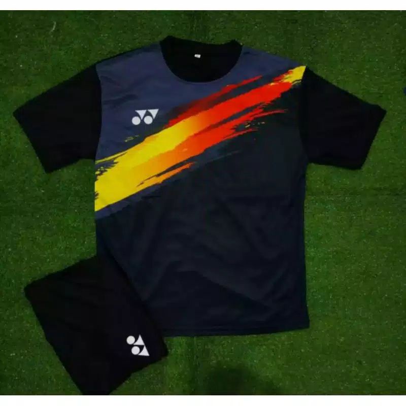SETELAN OLAHRAGA SETELAN FUTSAL PRINTING  BAJU YONEX 1 FULL SET BAJU SERBAGUNA