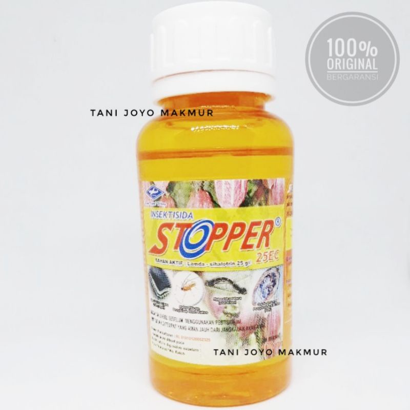 Jual Insektisida Stopper 100 Ml 25ec Pembasmi Ulat Cap Kapal Terbang