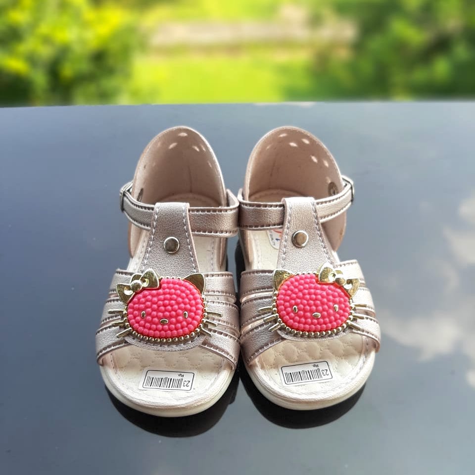 SDP02 Sepatu Sandal Anak Perempuan Umur 1 s/d 3 tahun - Hello Kitty