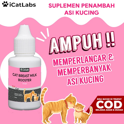 CAT BREAST MILK BOOSTER VITAMIN KUCING VITAMIN PENAMBAH SUSU KUCING OBAT PERANGSANG SUSU KUCING VITA