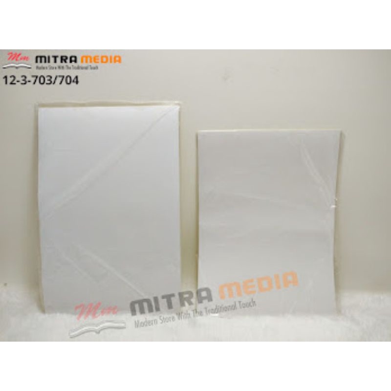 

Sticker Putih Susu White A4 / F4 isi 10 lembar
