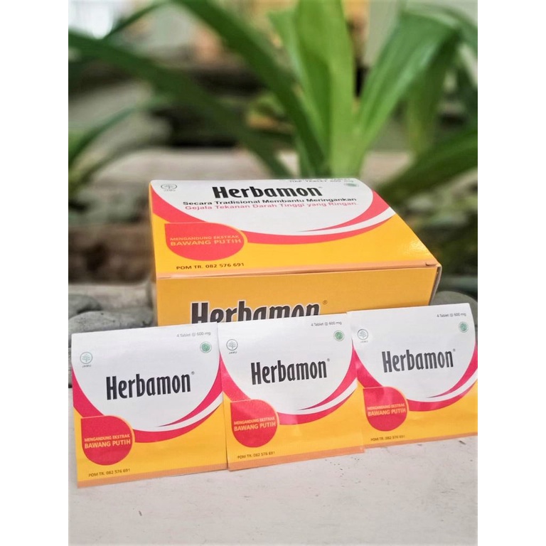 Herbamon ECERAN obat herbal untuk darah tinggi