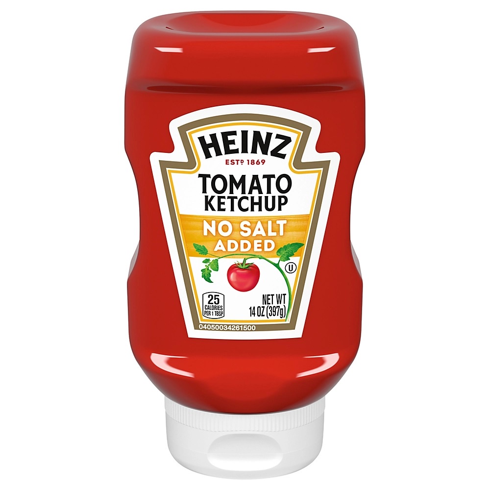 

Heinz Tomato Ketchup No Salt Added 397gr