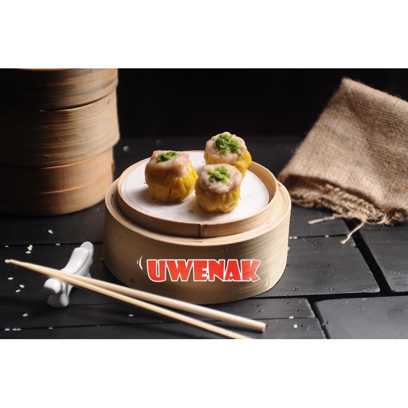 

UWENAK DIMSUM - Siomay Jamur isi 10 pcs Frozen Food Kemasan Vacuum Seal