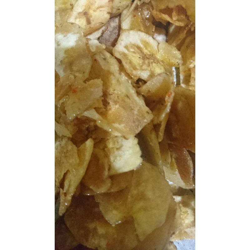 

Kripik Pisang Karamel Pedas Manis 1kg