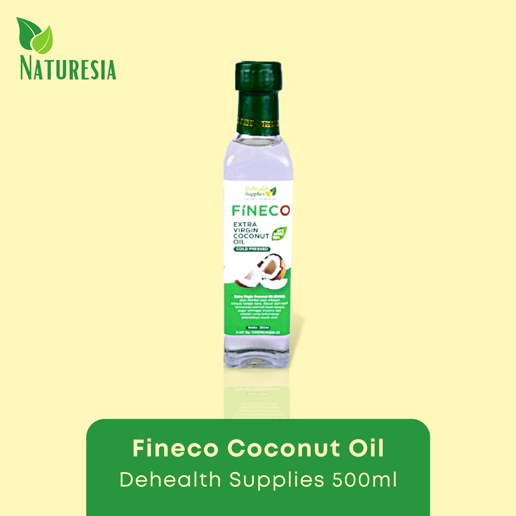 

Fineco Dehealth Supplies Extra Minyak Virgin Coconut Oil EVCO Kelapa VCO Murni Original - Coconat