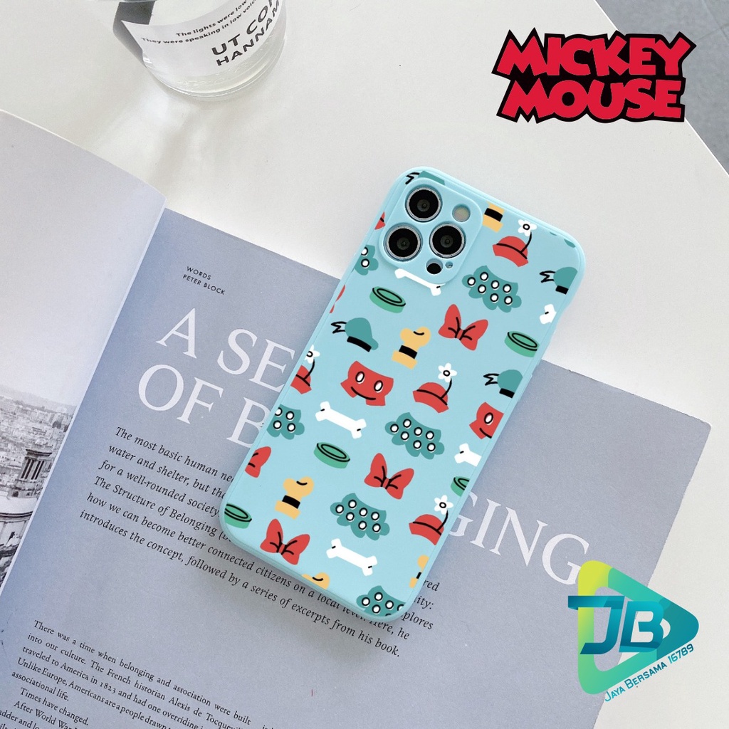 CASE CASING SOFTCASE SILIKON MACARON PELINDUNG KAMERA MICKEY MOUSE OPPO VIVO SAMSUNG XIAOMI REALME IPHONE ALL TYPE JB5297