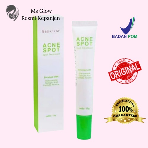 ACNE SPOT GEL MS GLOW - gel jerawat krim jerawat obat jerawat obat oles jerawat
