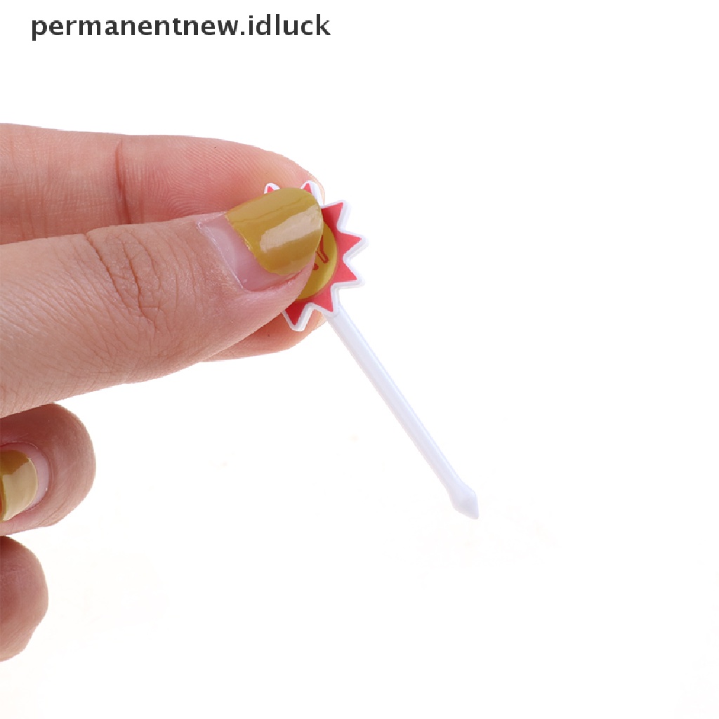 Garpu Tusuk Gigi Mini Desain Kartun Untuk Pesta Makan Siang