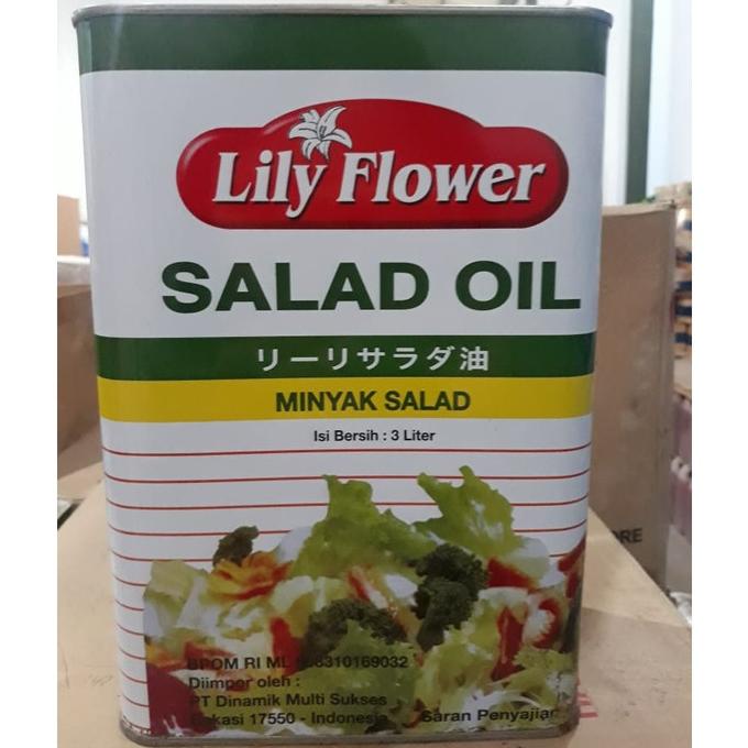 

BISA COD Lily Salad oil Flower 3 Liter PALING LAKU