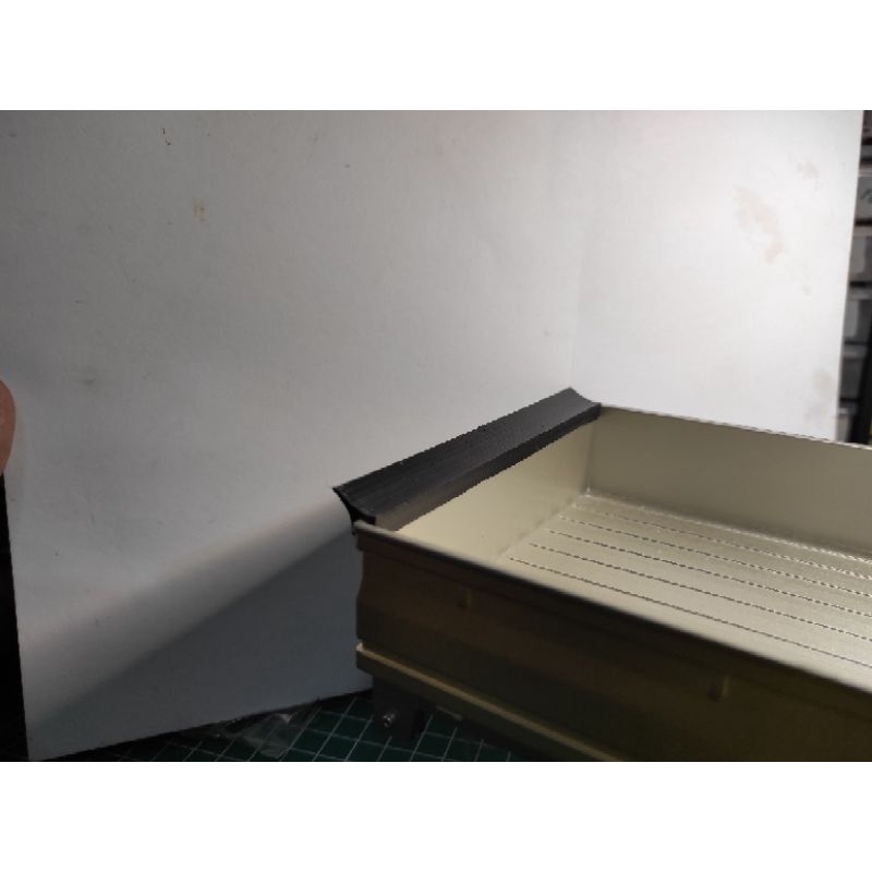 Aksesoris Mobil RC WPL D12 Ducktail Spoiler Bak Belakang