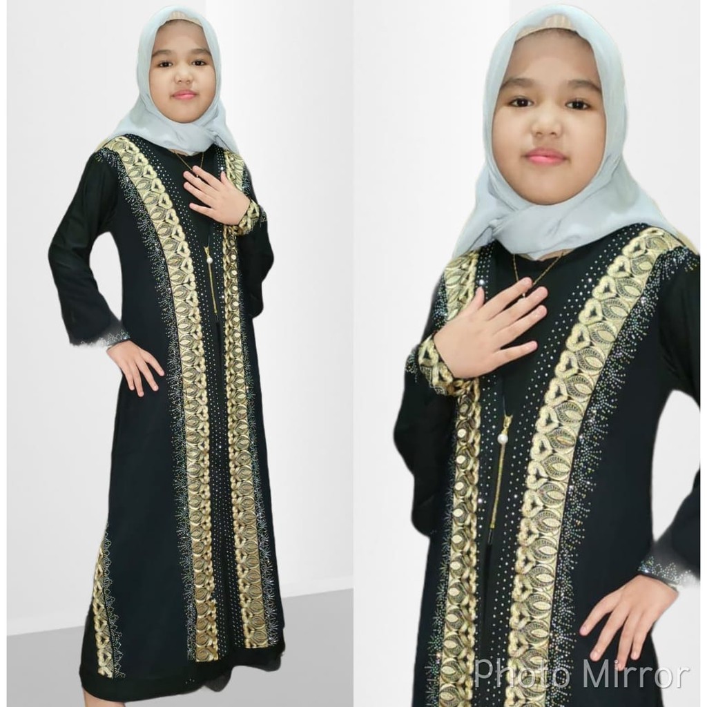 Abaya hitam turkey ori