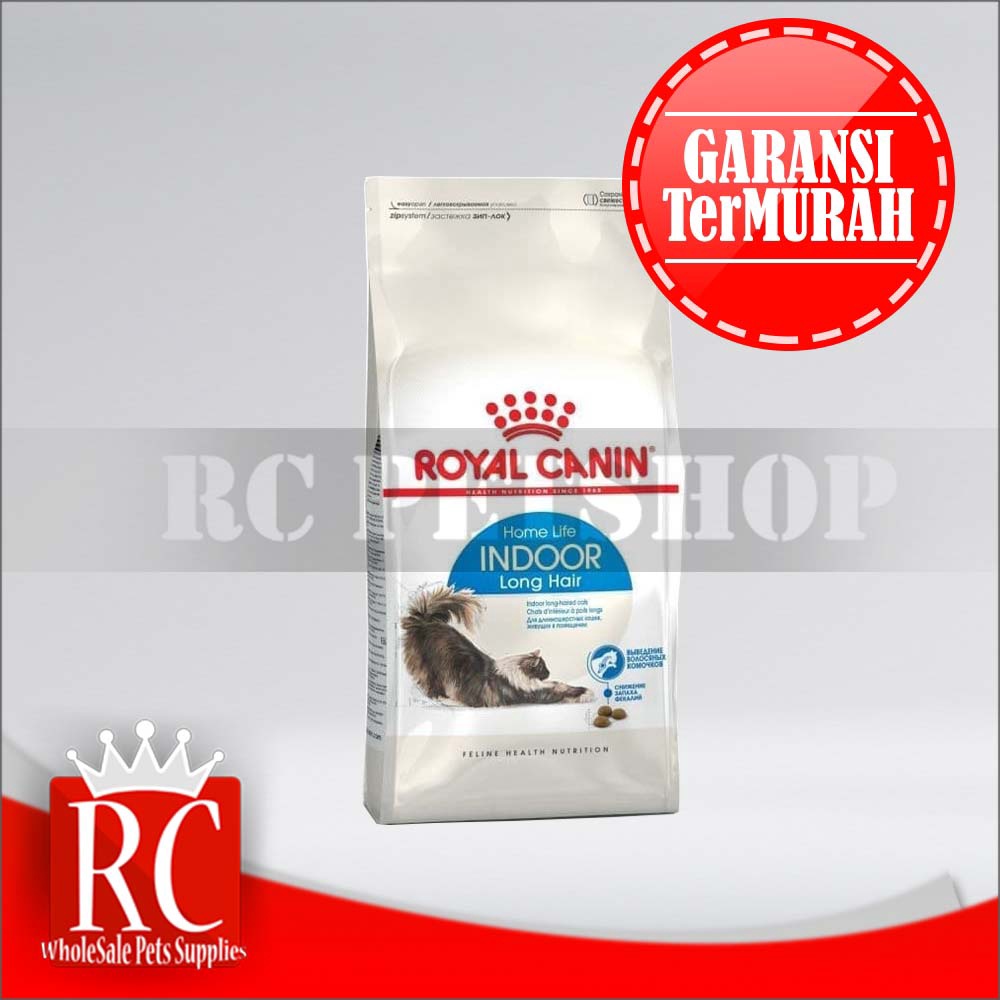 Makanan Kucing Cat Food Royal Canin Indoor Cat Long Hair 2 Kg