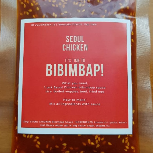 

Bibimbap Sauce Seoul Chicken